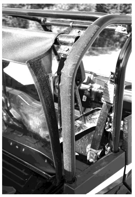 FALCON RIDGE TX STAMP RW01 Textron Stampede Soft Rear Panel