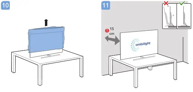 PHILIPS OLED856 Television - Installation 4
