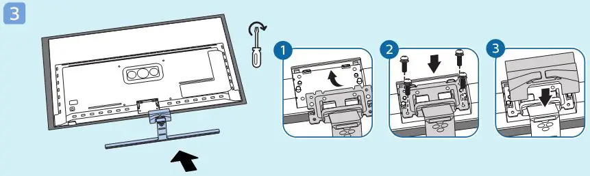 PHILIPS OLED856 Television - TV stand Installation 3