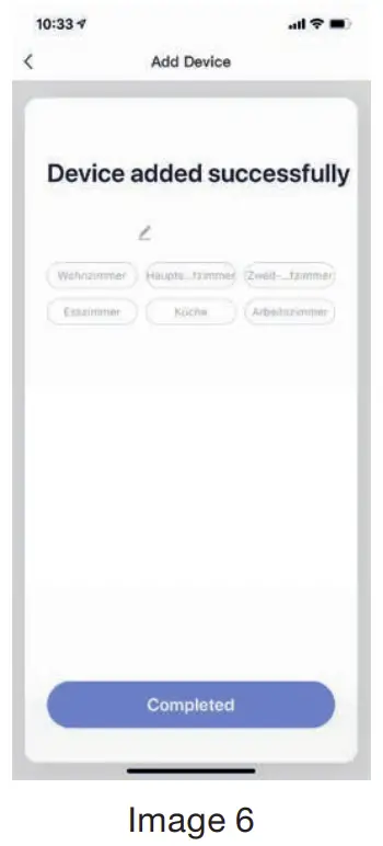 Connection instruction