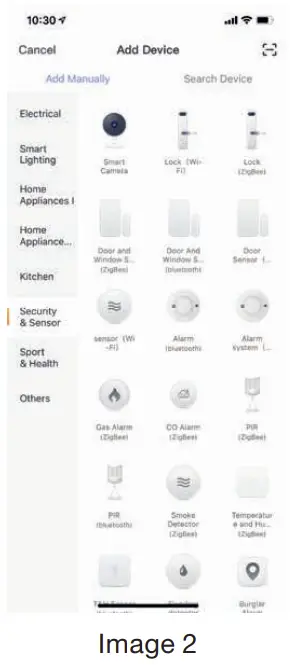 Connection instruction
