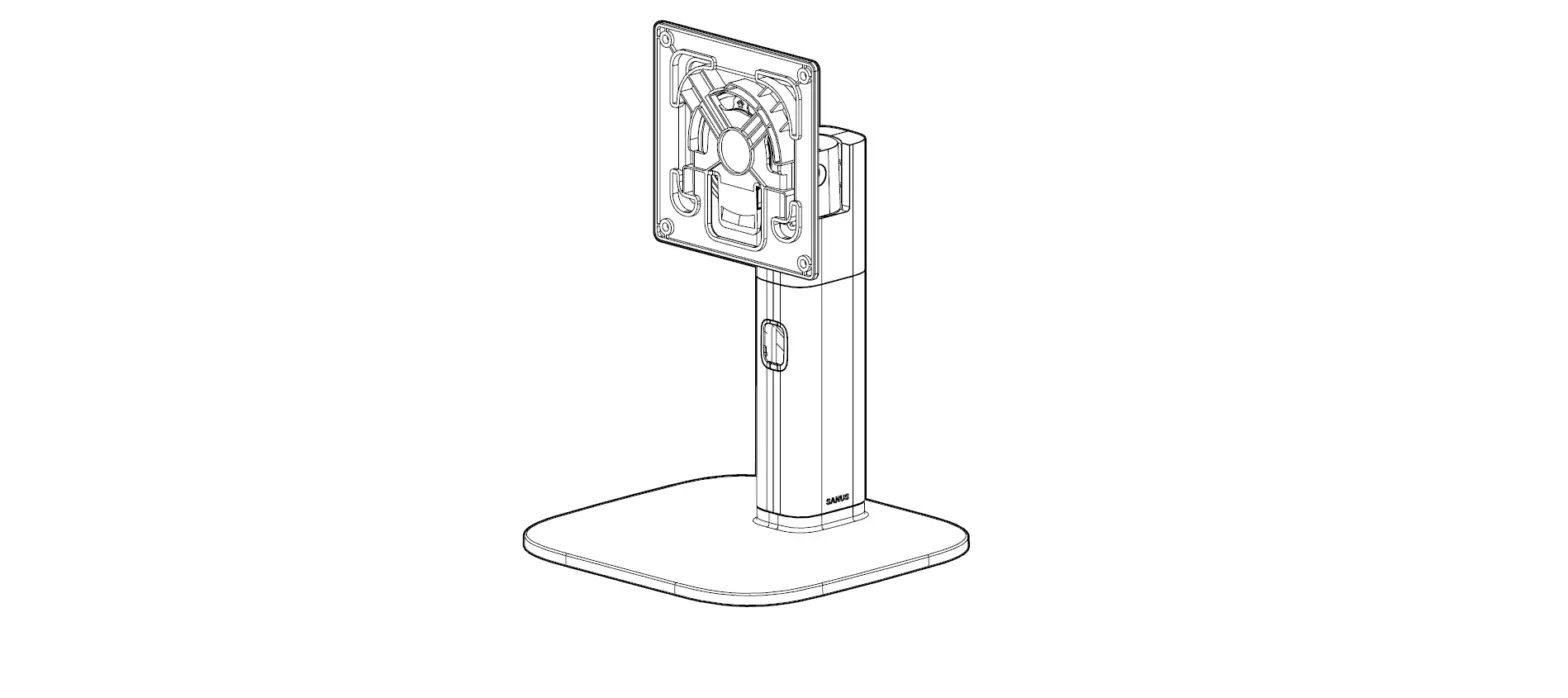 Sanus Mehhs-b2 Tilt And Swivel Stand Instruction Manual