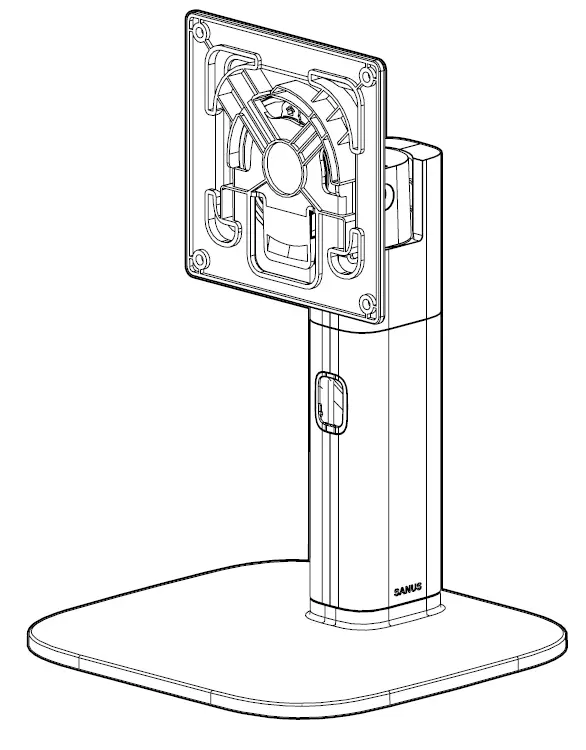 SANUS MEHHS-B2 Tilt and Swivel Stand