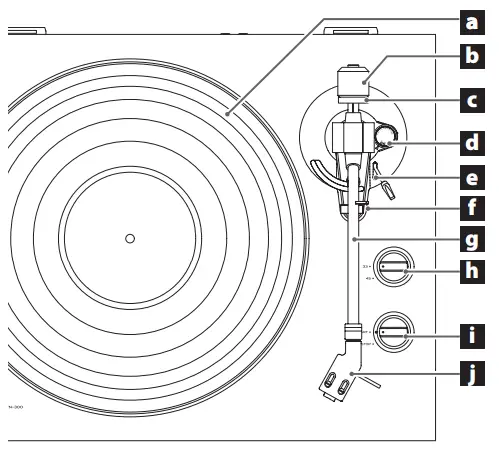 TEAC TN-300 Analog Turntable-12