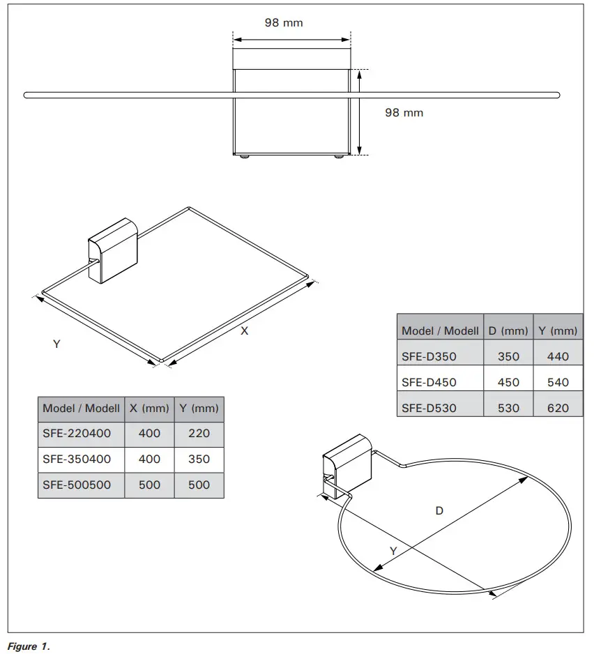 HARVIA SFE-220400 Sauna Safety Switch - Figure 2