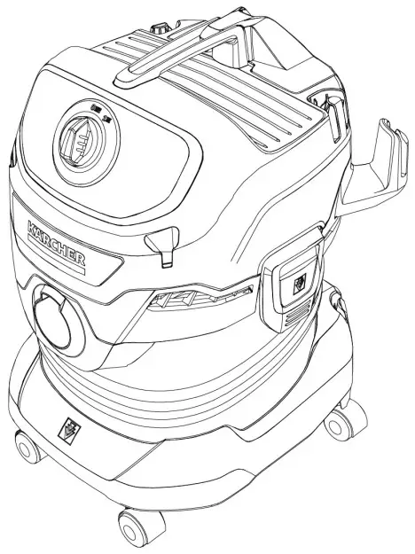 KARCHER WD 4 Cordless Vacuum Cleaner