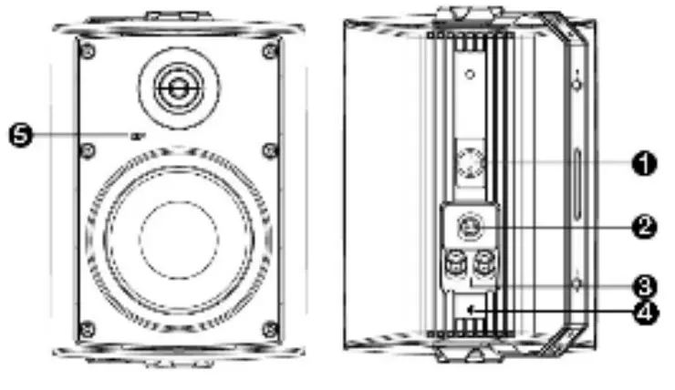 Power Dynamics BGB50 In-Outdoor Active Speaker Set BT - fig 1