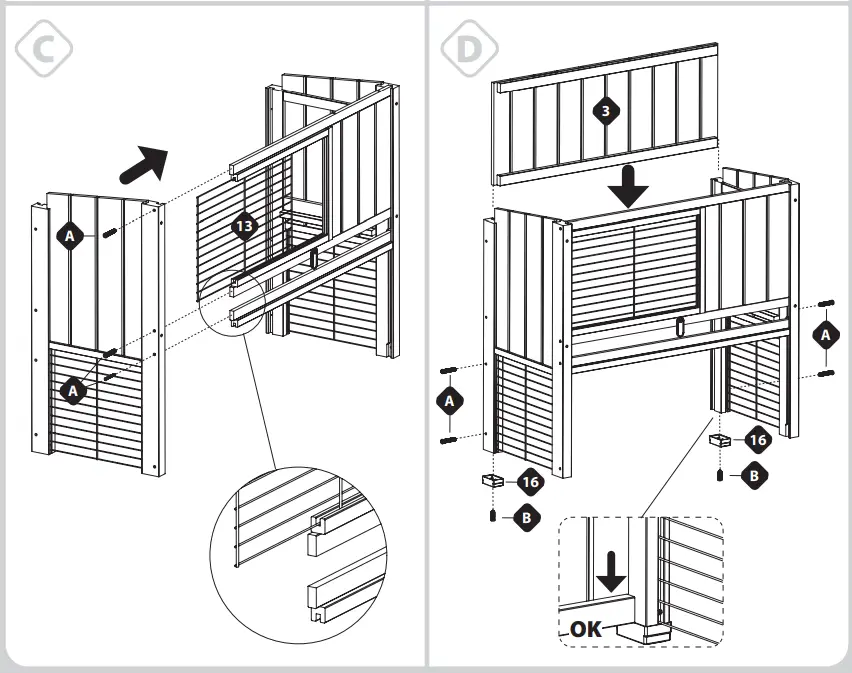 ferplast 57090000 Rabbit Hutch Ranch-fig4