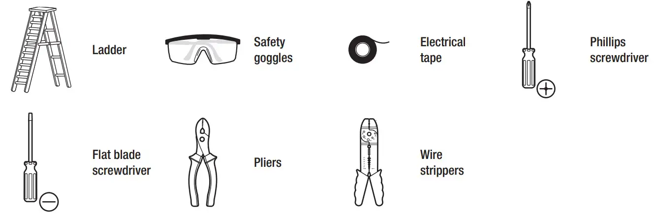 HAMPTON BAY CP2563 SOLOMONE 2-LIGHT VANITY FIXTURE - TOOLS