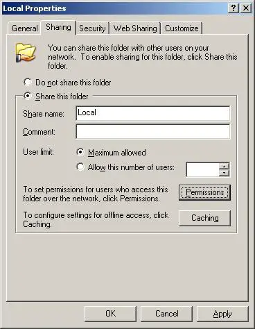 Welch Allyn PCH100 Holter Software - Setup Network Share 2