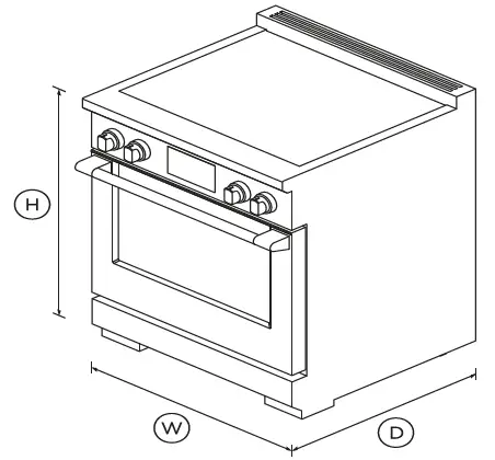 FISHER PAYKEL RIV3-304 30 Inch Induction Range 4 Zones with SmartZone Self-Cleaning 01