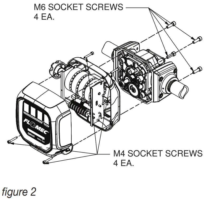 Flomec QM Series Positive Displacement Fuel Meter - Changing Display Orientation