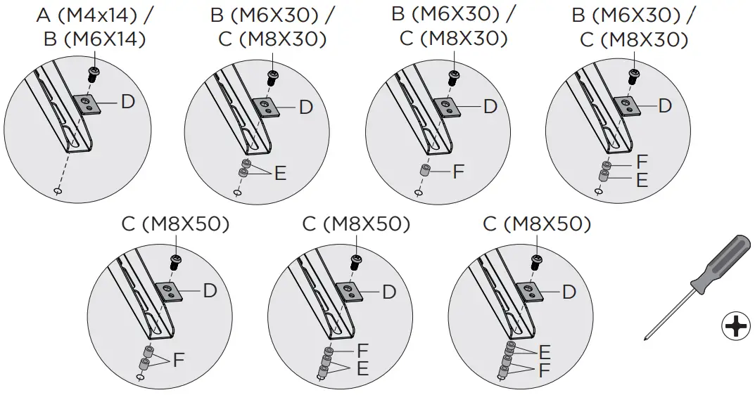 ATDEC AD-WF-5040 Fixed Wall Mount 5040 fig 5