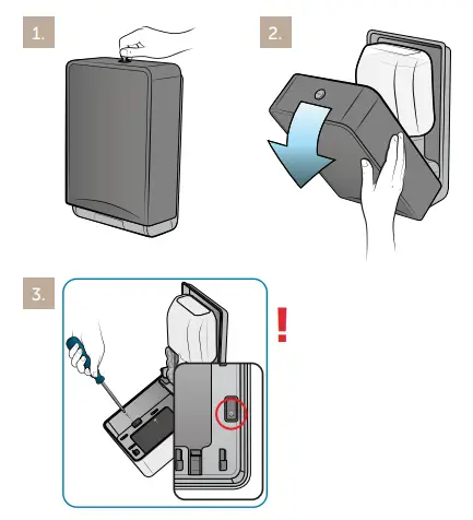Kimberly-Clark-ICON-Automatic-Soap-and-Sanitizer-Dispenser-Faceplate -FIG-2