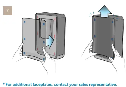 Kimberly-Clark-ICON-Automatic-Soap-and-Sanitizer-Dispenser-Faceplate -FIG-4