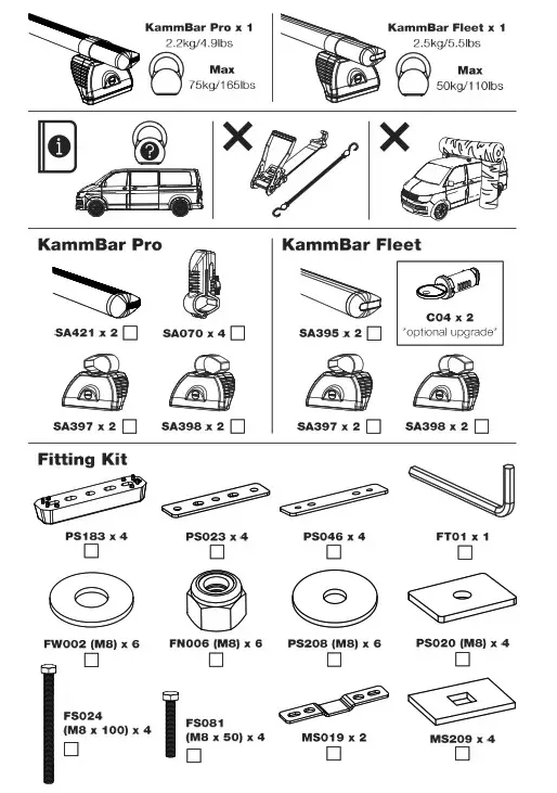 Rhino XC2PR-FL KammBar Fleet System - 9