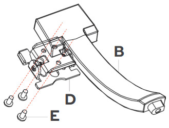 kogan KAMN21F7VA 21 5 Inch Full HD Frameless Monitor - STAND ASSEMBLY 1
