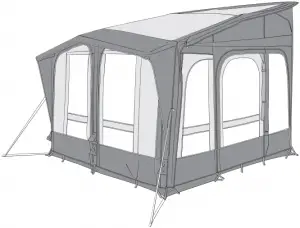 DOMETIC Rally AIR Pro 260 DA Awning - 1