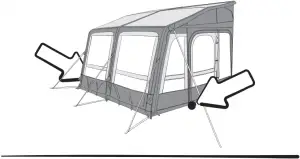 Rally AIR Pro 260 DA Awning - 15a_line