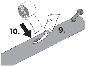 Rally AIR Pro 260 DA Awning - 24c