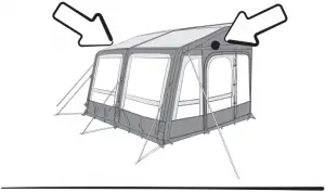 Rally AIR Pro 260 DA Awning - 3a