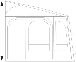 Rally AIR Pro 260 DA Awning - 3c