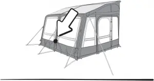 Rally AIR Pro 260 DA Awning - 9a_line