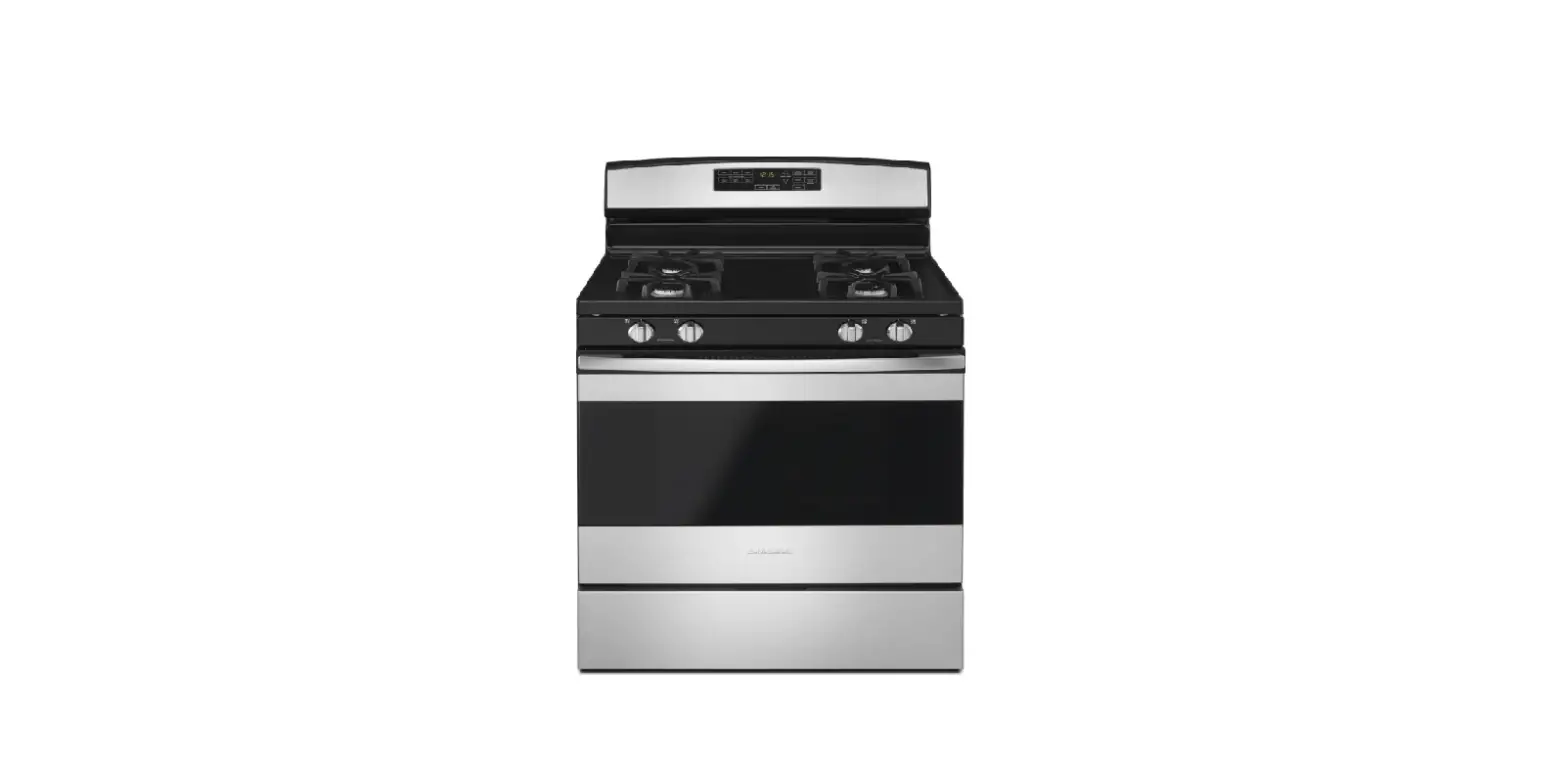 Amana Agr6603sfs 30 Inch Black On Stainless Free Standing Gas Range User Guide