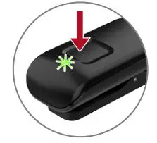 Starkey 3155 Mini Remote Microphone Instructions - Power On