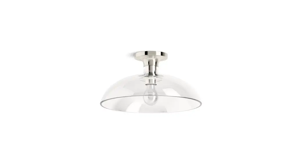 Kohler 31772-fm01-snl Tone One-light Flush-mount User Manual Kohler 31772-fm01-snl Tone One-light Flush-mount User Manual