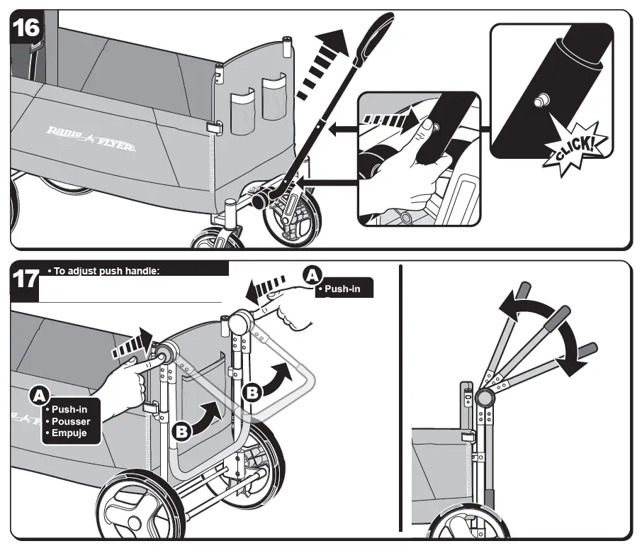 PADIO FLYER-3970-Convertible-Stroll-N-Wagon-fig- (12)