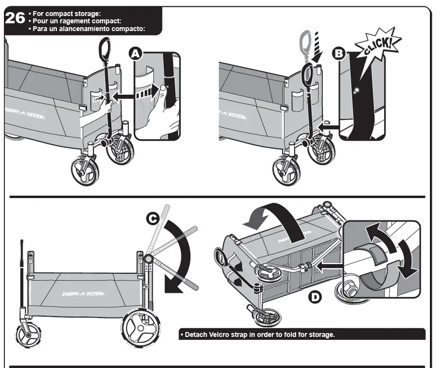 PADIO FLYER-3970-Convertible-Stroll-N-Wagon-fig- (18)