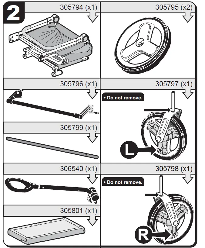 PADIO FLYER-3970-Convertible-Stroll-N-Wagon-fig- (2)