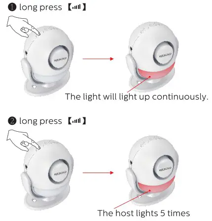 KERUI RC528 PIR Motion Sensor Alarm - remote 1