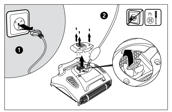 Dolphin 8151810 4 UNI Robotic Pool Cleaner Basic - Fig21