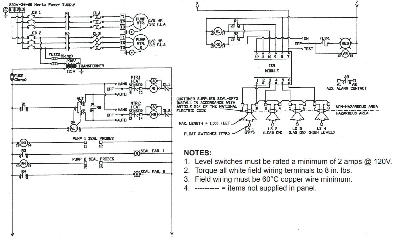 ion Technologies EXP50 Sump Pumps - FIG 2
