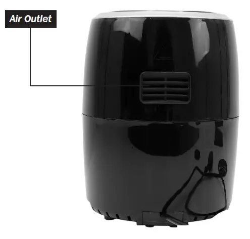 leisurewaze B0883F975Q Digital Air Fryer - Product Elements 2