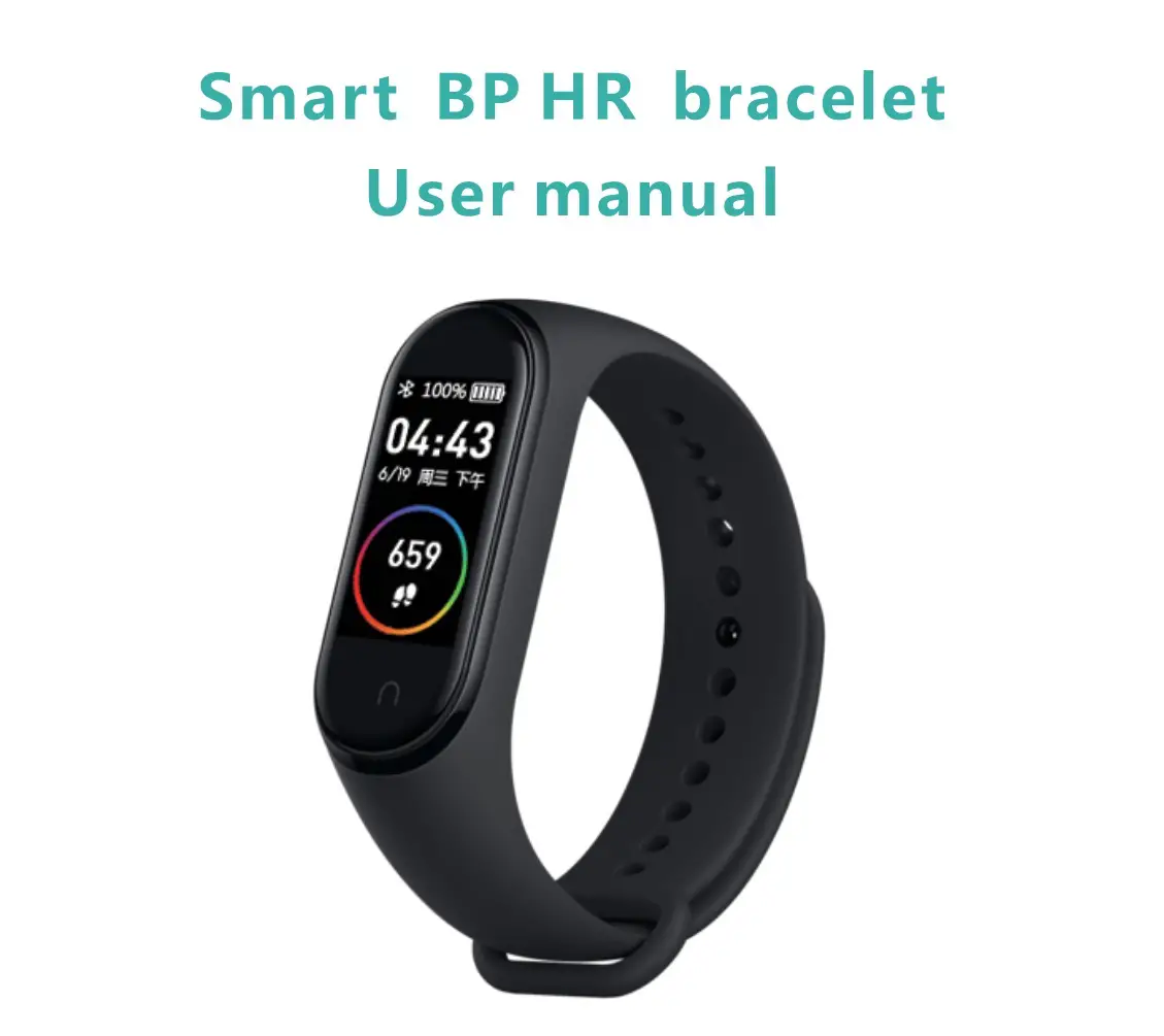 TomStar SB001 Smart BP HR Bracelet User Manual