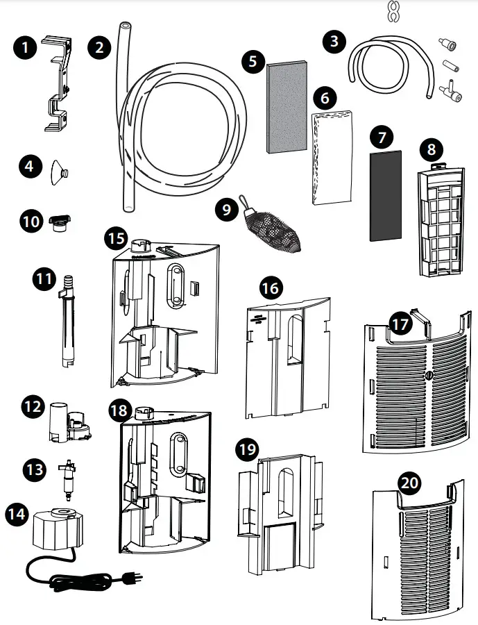 DANNER 01155 Supreme EZ Clean Internal Aquarium Filter - Figure 27