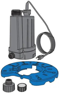 ZOELLER SPCP02 Utility Pool Cover Pump