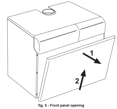 Ferroli PEGASUS F3 N 2S Floor Standing Gas Boiler - Control panel 3