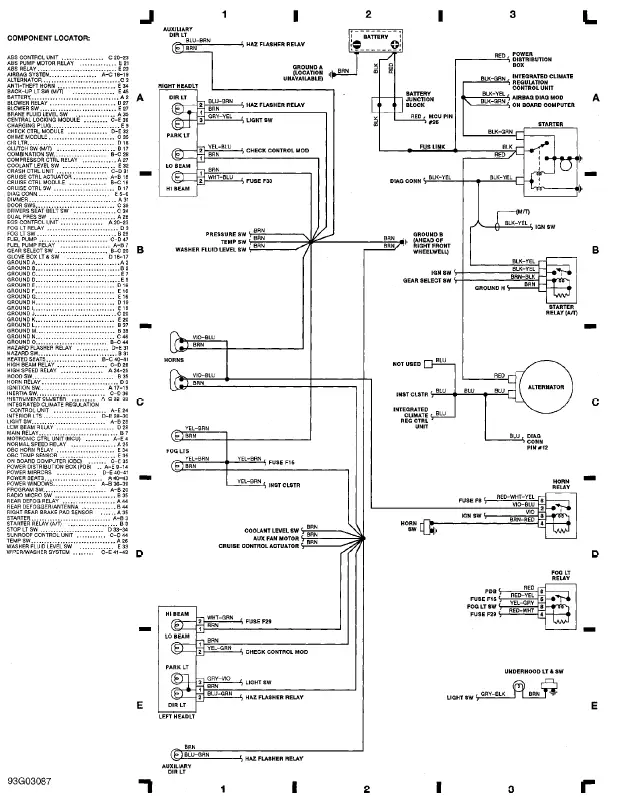 Pro Car Manuals BMW 325 1992 Electrical Wiring Diagrams 1
