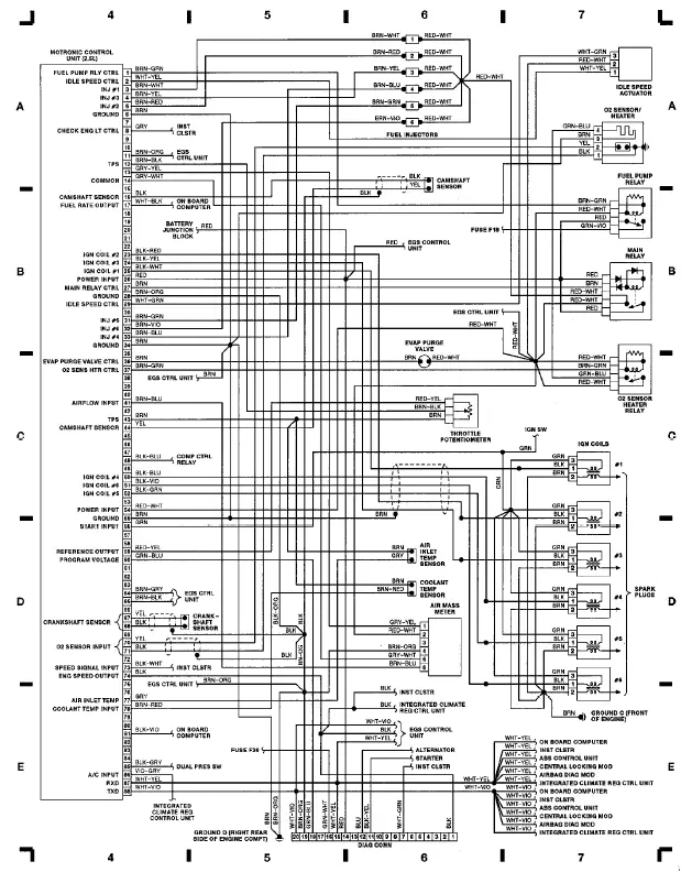 Pro Car Manuals BMW 325 1992 Electrical Wiring Diagrams 2