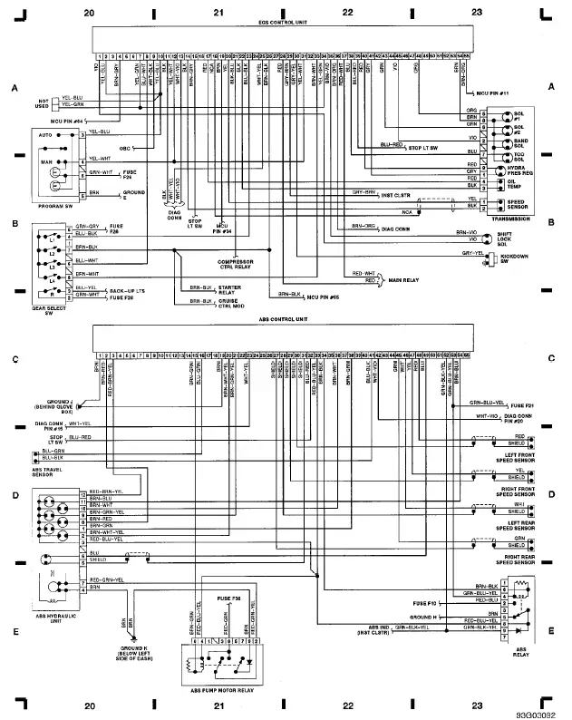 Pro Car Manuals BMW 325 1992 Electrical Wiring Diagrams 6