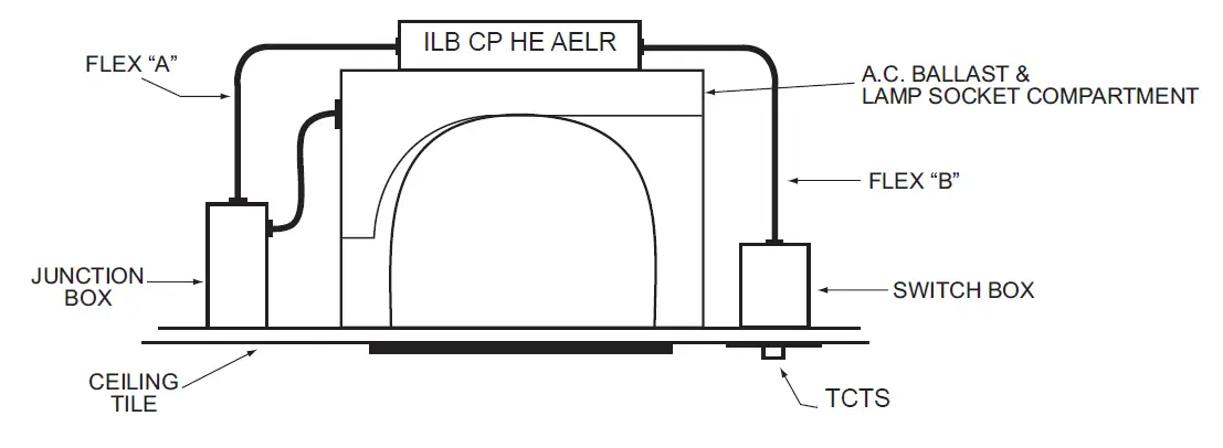 IOTA ILB CP HE AELR Bluetooth Enabled Emergency Light 1
