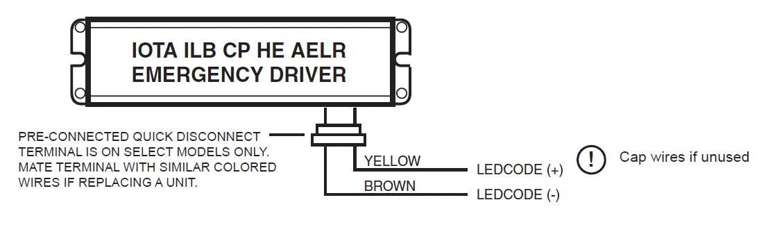 IOTA ILB CP HE AELR Bluetooth Enabled Emergency Light 5