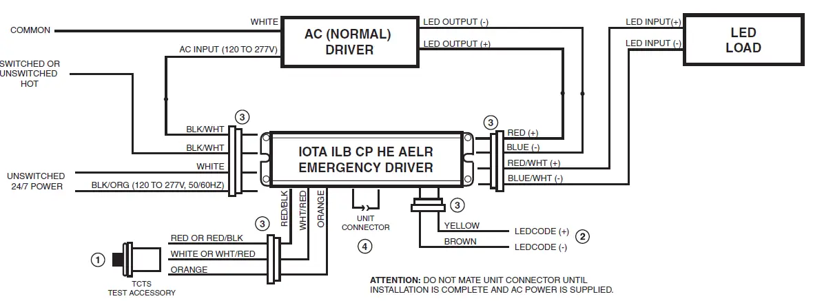 IOTA ILB CP HE AELR Bluetooth Enabled Emergency Light 9