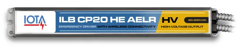 IOTA ILB CP HE AELR Bluetooth Enabled Emergency Light