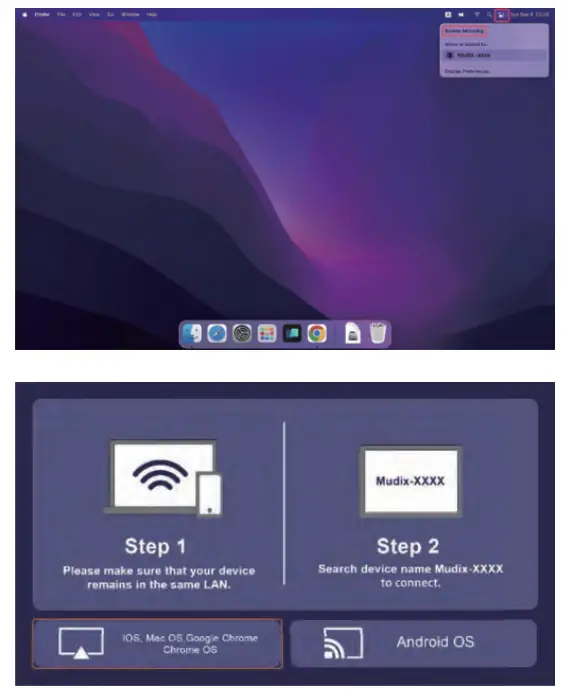 HiFUN MX 2 MUDIX 1080P Video Projector - PROJECTOR COMPONENTS 18