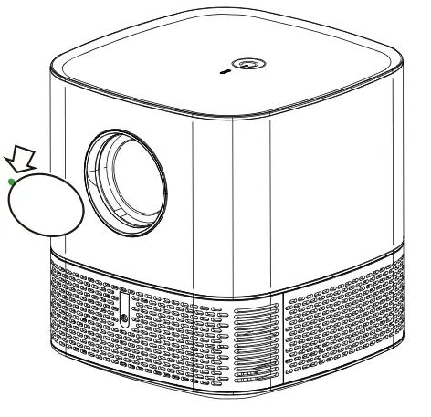 HiFUN MX 2 MUDIX 1080P Video Projector - PROJECTOR COMPONENTS 8